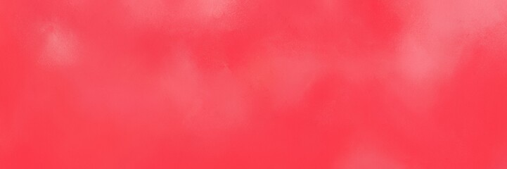 painted old horizontal banner background  with tomato, pastel red and light coral color. can be used as header or banner