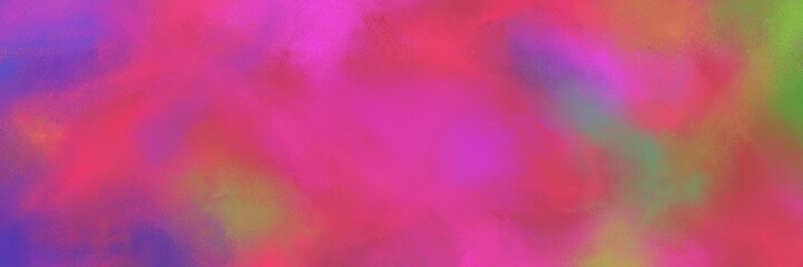 painted decorative horizontal texture with mulberry , medium orchid and old lavender color. can be used as header or banner