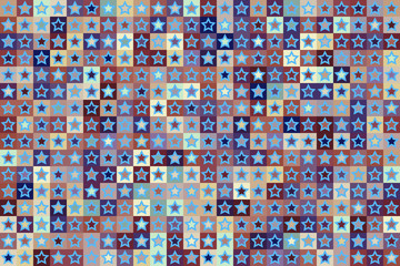 Fototapeta premium Modern vector abstract geometric pattern with different shapes. Abstract texture background for cover poster, banner, brochure.