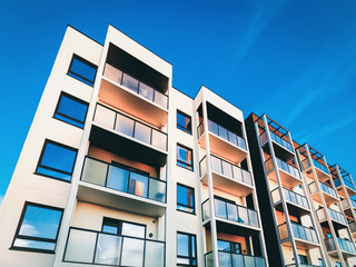 Apartment house home residential building real estate copy space_4x3