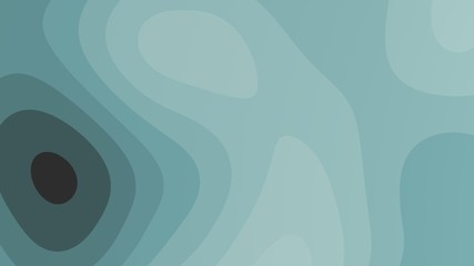 abstract soft blue background with wavy layers. 3d topography relief on top view. 3d rendering