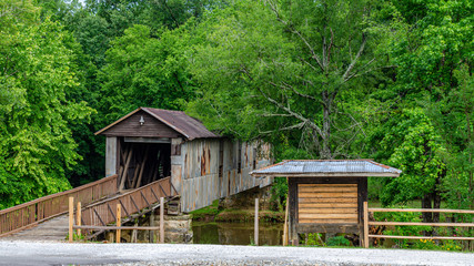 old wooden bridge, Kymulga, AL