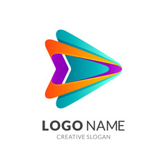 Arrow Logistic Logo or Media Play Logo