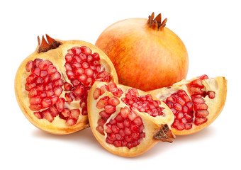 yellow seedless pomegranate