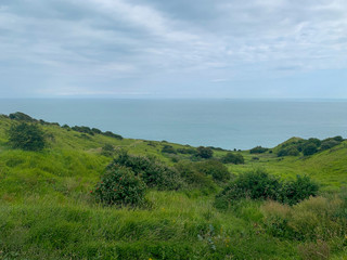 view of the coast of the sea