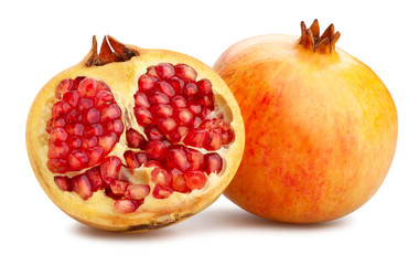 yellow seedless pomegranate