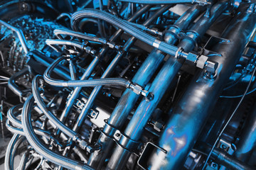 Gas turbine compressor for power generation on the offshore platform of Central oil and gas...