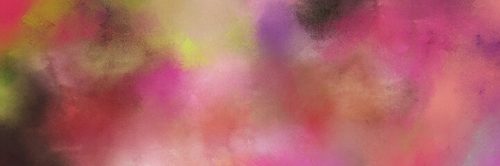 abstract old horizontal background with indian red, very dark violet and tan color. can be used as header or banner