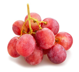 pink grapes