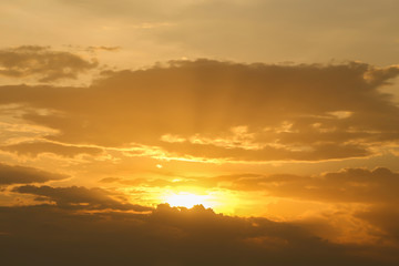 Fototapeta na wymiar background of sunset twilight sky