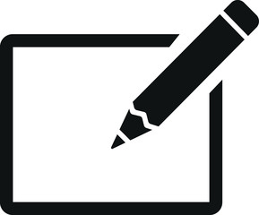 edit icon. registration icon vector