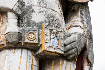 Bremen, Germany. The Bremen Roland, a statue of Roland (a Frankish military leader under Charlemagne) erected in 1404. Market square (Rathausplatz) © J. Ossorio Castillo
