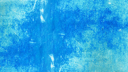 Blue aquamarine abstract scratched grunge painted metal steel paper texture background, with space...