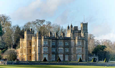 Castle in the middle of the field