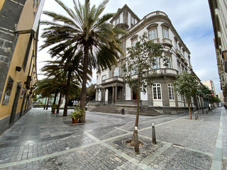 Calle del centro Historico de la ciudad de Las Palmas de Gran Canaria