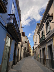 Fototapeta premium Calle del centro Historico de la ciudad de Las Palmas de Gran Canaria