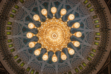 Oman Muscat Sultan Qaboos Grand Mosque