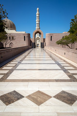 Oman Muscat Sultan Qaboos Grand Mosque