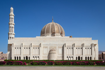 Oman Muscat Sultan Qaboos Grand Mosque