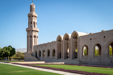 Oman Muscat Sultan Qaboos Grand Mosque