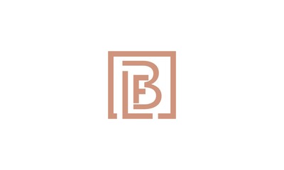 blf logo design, b, l, f, icon, square