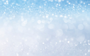 Christmas and New Year holidays glitter bokeh background
