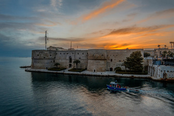 sunset in Taranto 