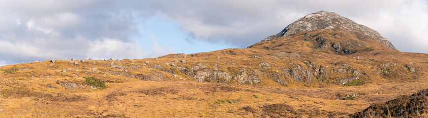 Landscape in Connemara National Park