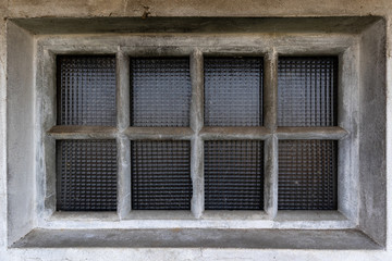 old house window