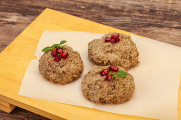 Georgian cuisine - pkhali from beans