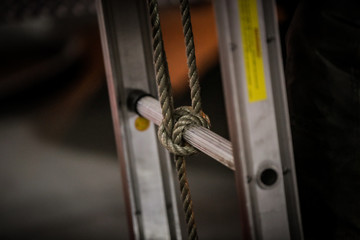 Rope on Ladder