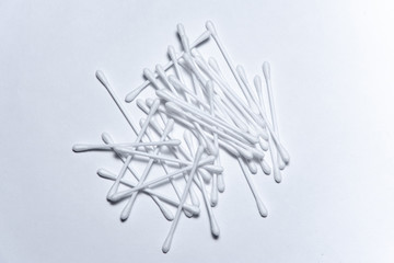 cotton swabs isolated