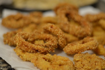 rabas empanizadas rebozadas