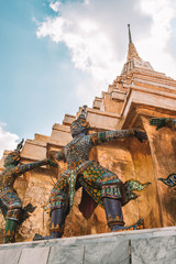 Details of the Grand Palace, Bangkok, Thailand