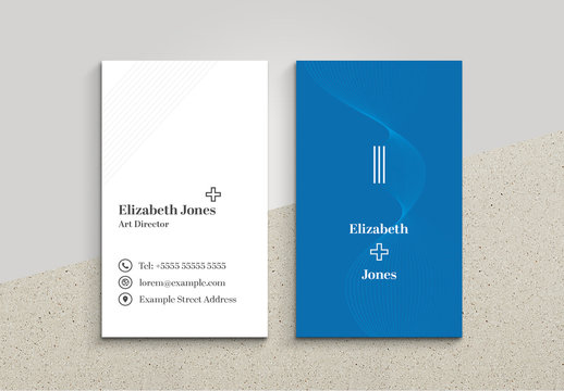 Simple Minimal Business Card Layout