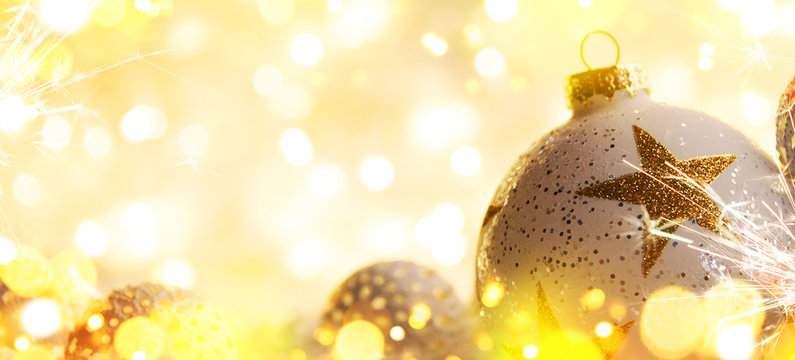 Christmas and New Year holiday background