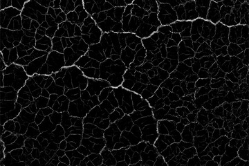 Obraz premium Full frame of crack dirty pattern white on black for design backdrop ,Background for Presentations and Web Design