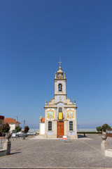 Fototapeta na wymiar The Parochial Church of Saint Bartholomew of the Sea in the parish of Mar, municipality of Esposende, North of Portugal.