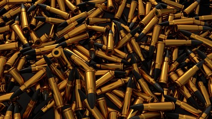 background of bullets
