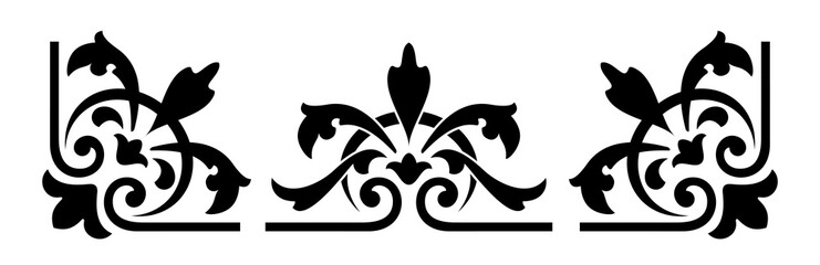 Floral Frame Design Elements