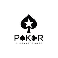 Poker Club Logo Design for Casino Business, Gamble, Card Game, Speculate, etc