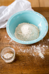 Salz in der Schüssel