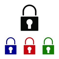 lock, padlock, security, icon, secure, button, protection, safe, safety, isolated, key, symbol, white, metal, web, sign, internet, illustration, blue, closed, close, access, password, design, 3d