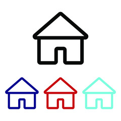 house, home, icon, building, symbol, isolated, estate, blue, 3d, business, white, button, red, sign, architecture, illustration, property, real, window, roof, construction, internet, concept, web, log