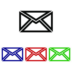 icon, mail, envelope, email, button, symbol, star, e-mail, israel, david, letter, sign, business, message, blue, isolated, internet, web, 3d, contact, communication, post, illustration, send, white