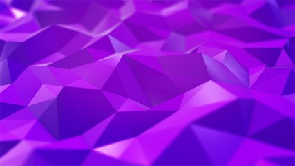 Obraz premium Abstract polygonal 3d background