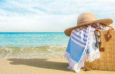 Summer vacation travel concept