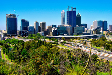Obraz premium Perth skyline