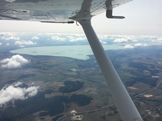 Rundflug mit dem Propellerflugzeug über Oesterreich August 217