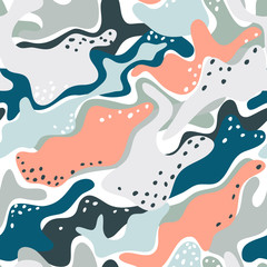 Abstract vector seamless pattern